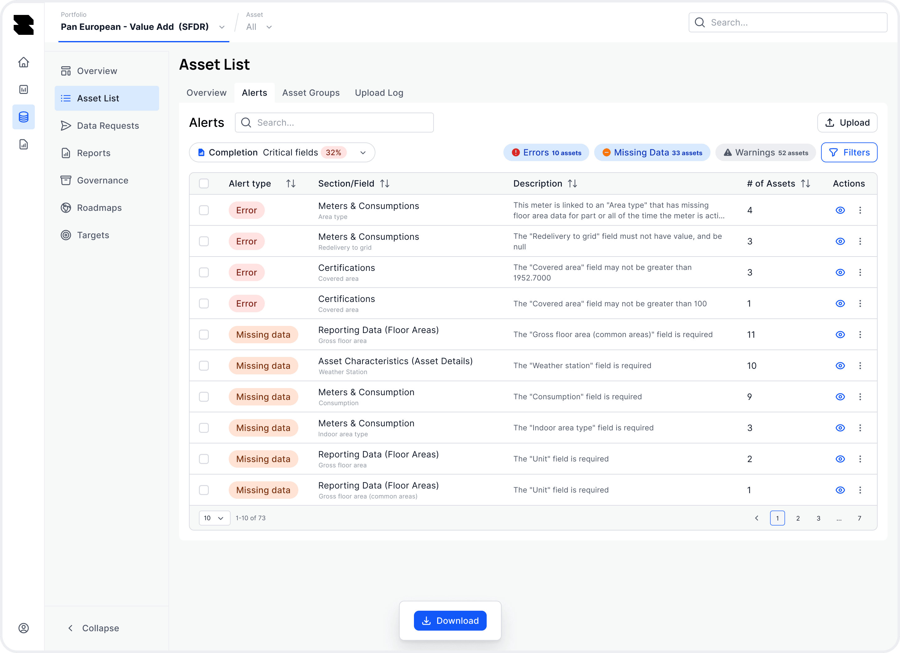Portfolio Alerts at Scaler: the product in use